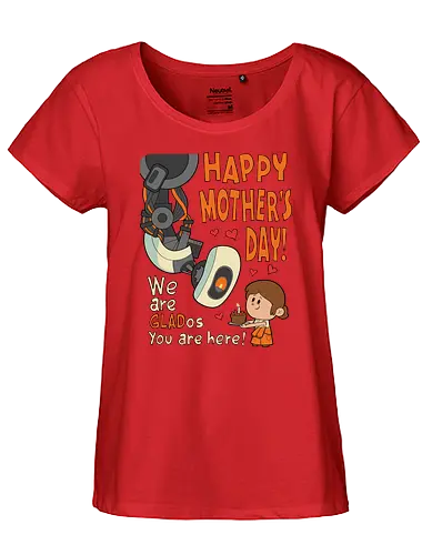 Happy Mother's Day - Mother's day, Muttertag, gaming, mashup, cake - Fairtrade Girl Shirt