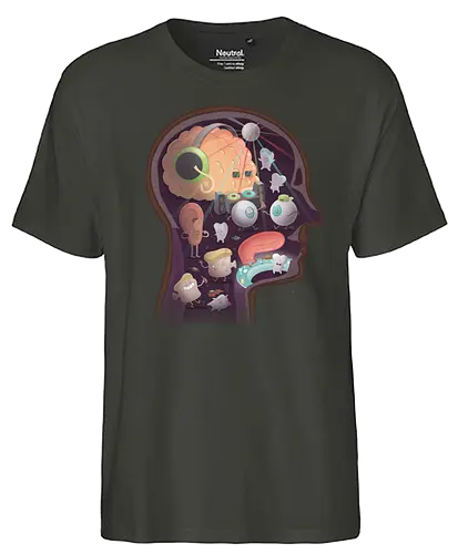 There Is A Party In My Hd - X-ray, party, fun, hd - Fairtrade T-Shirt