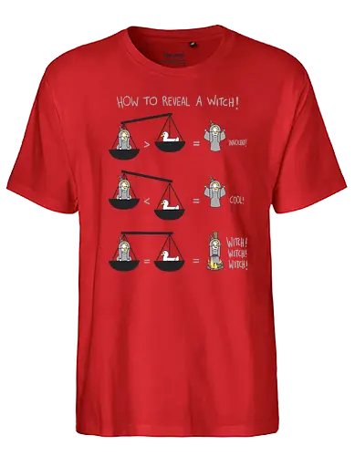 How To Revl A Witch - film, fun, witch, hexe - Fairtrade T-Shirt
