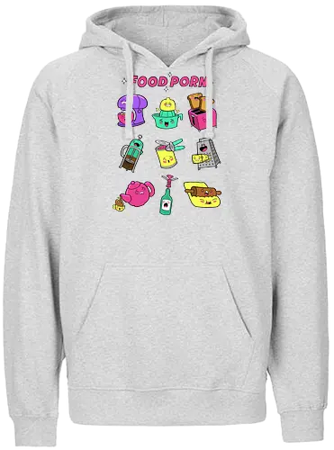 Food Porn - food, porn, essen, spicy, hot - Fairtrade Hoodie