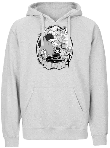 Toys - evil, Toys, puppet, teddy, pentagram, dark, gothic, Spells - Fairtrade Hoodie
