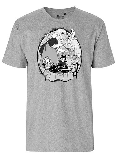 Toys - evil, Toys, puppet, teddy, pentagram, dark, gothic, Spells - Fairtrade T-Shirt
