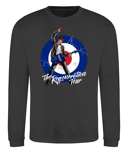 11th Doctor - dr who, Doctor, bbc, dalek, tardis, 11th doctor, guitar, gitarre, music, musik, band - Sweatshirt