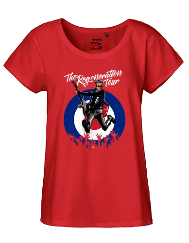 12th Doctor - dr who, bbc, dalek, tardis, 12th doctor, musik, music, guitar, gitarre, band, Doctor - Fairtrade Girl Shirt
