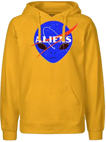 Aliens Space Program - nasa, alien, space, weltraum, all - Fairtrade Hoodie