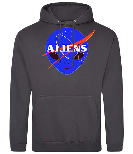 Aliens Space Program - nasa, alien, space, weltraum, all - Standard Hoodie