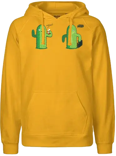 Cactus Life - monday, montag, kaktus, work, arbeit - Fairtrade Hoodie