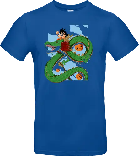 The kid and dragon