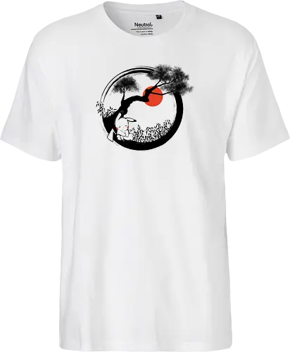 enso pika nap - gaming, pocket, monster, cute, sleep, sumi-e, kawaii - Fairtrade T-Shirt