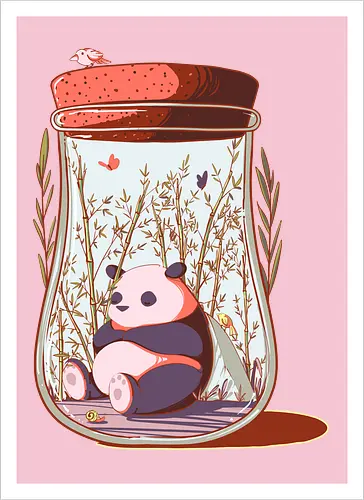 Tiny panda