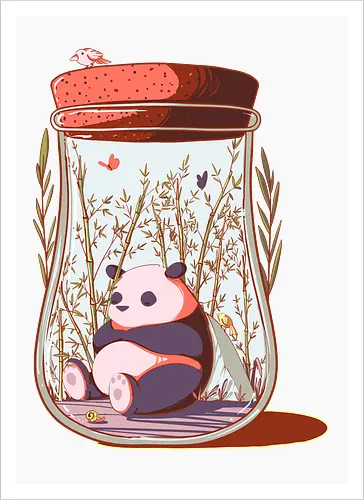Tiny panda