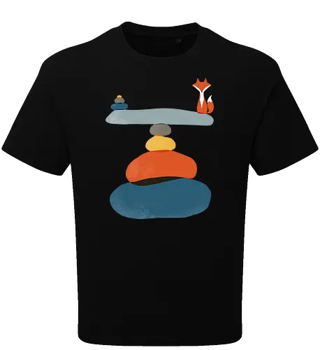 Little fox in balance