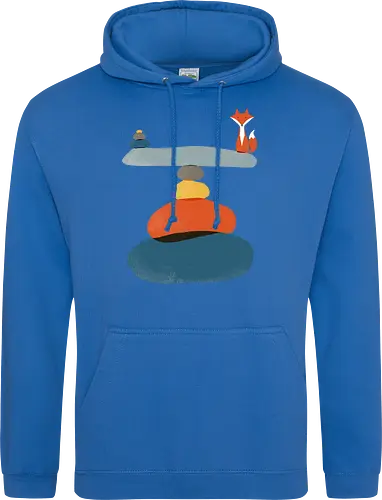 Little fox in balance
