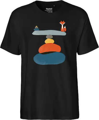 Little fox in balance