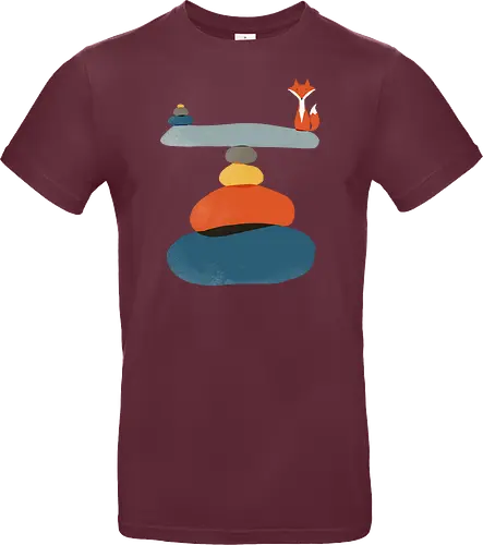 Little fox in balance