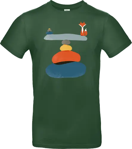 Little fox in balance