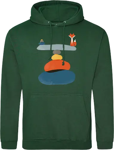 Little fox in balance