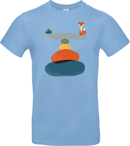Little fox in balance