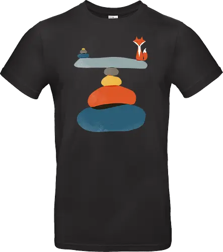 Little fox in balance