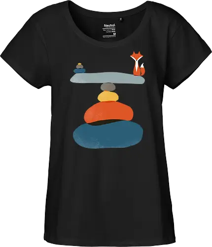 Little fox in balance