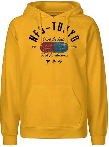 Neo-Tokyo - anime, manga, future, zukunft, akira, college - Fairtrade Hoodie