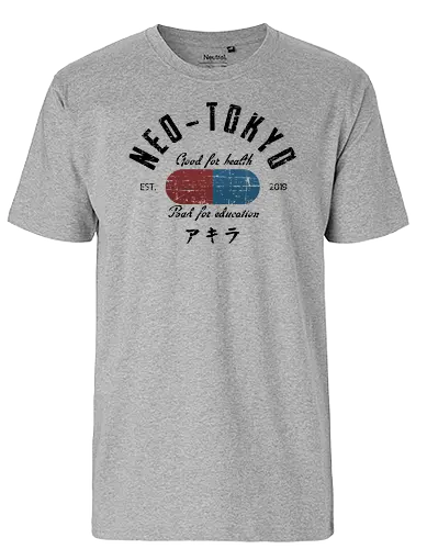 Neo-Tokyo - anime, manga, future, zukunft, akira, college - Fairtrade T-Shirt