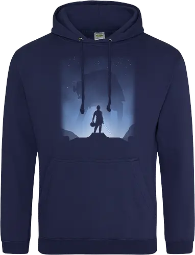 Rebel vs. Empire - at-at, atat, luke, lightsaber, ddjvigo, sci fi, science fiction, nerd, space opera, film, serie - Standard Hoodie