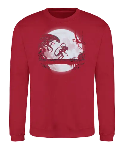 Alien Matata - alien, predator, horror, matata, movie, löwe, könig, lion, king, na - Sweatshirt