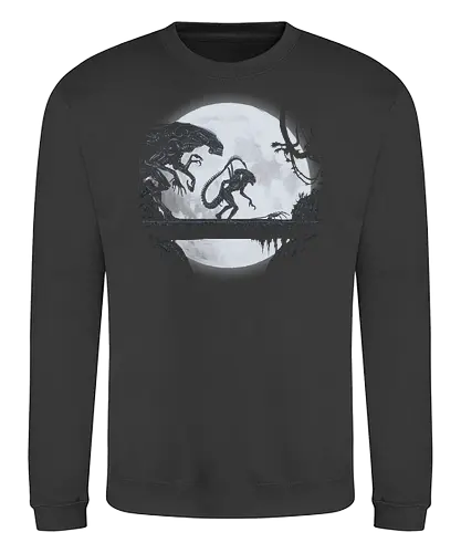 Alien Matata - alien, predator, horror, matata, movie, löwe, könig, lion, king, na - Sweatshirt