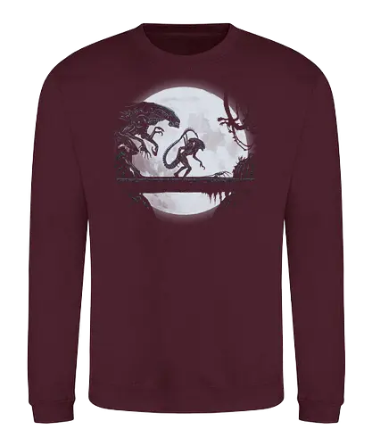 Alien Matata - alien, predator, horror, matata, movie, löwe, könig, lion, king, na - Sweatshirt