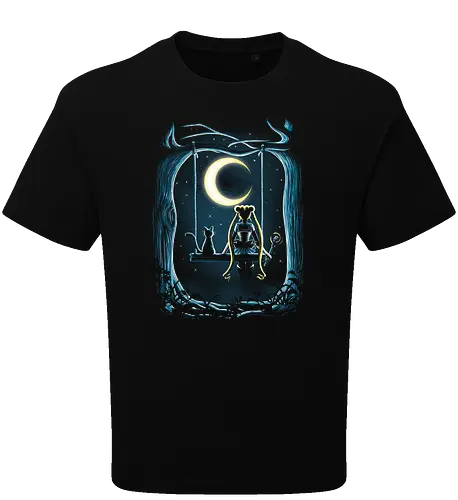 Guardian under the moon