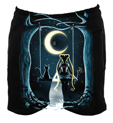 Guardian under the moon