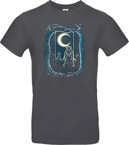 Guardian under the moon