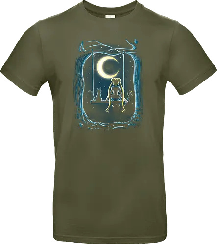 Guardian under the moon