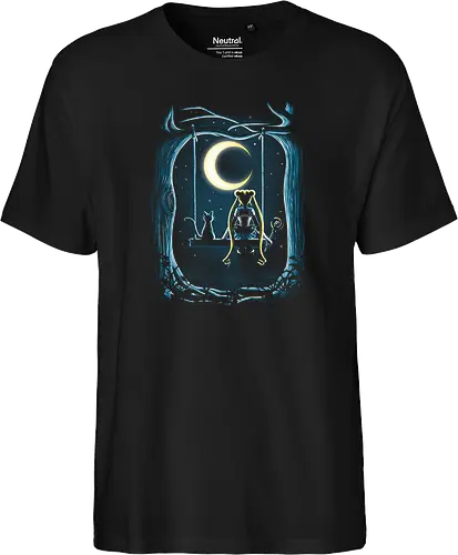 Guardian under the moon