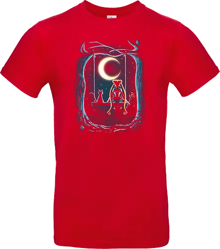 Guardian under the moon