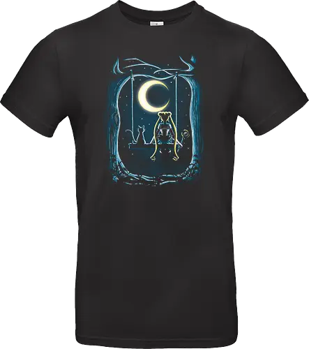 Guardian under the moon