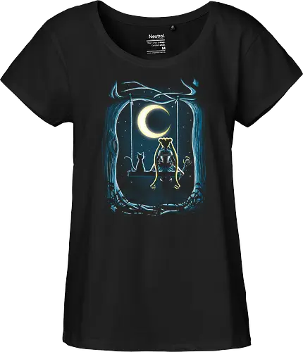 Guardian under the moon