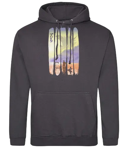 Japanese Kaiju - kaiju, japan, monster, art, kunst, nippon - Standard Hoodie