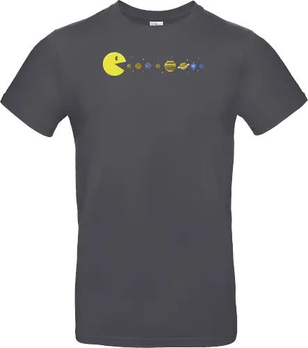 Pac-System - Retrogaming, sonnensystem, sonne, erde - Standard T-Shirt