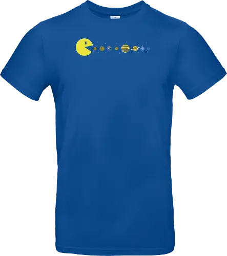 Pac-System - Retrogaming, sonnensystem, sonne, erde - Standard T-Shirt