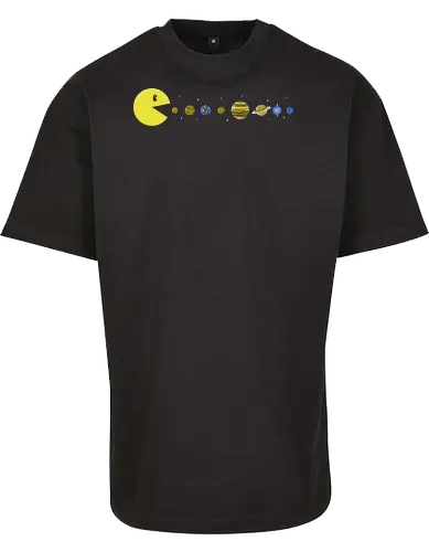 Pac-System - Retrogaming, sonnensystem, sonne, erde - BYB Oversize T-Shirt 