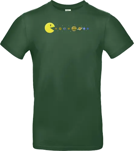 Pac-System - Retrogaming, sonnensystem, sonne, erde - Standard T-Shirt