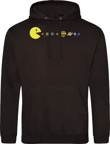 Pac-System - Retrogaming, sonnensystem, sonne, erde - Standard Hoodie