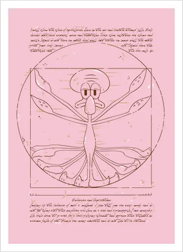 Vitruvian Squid