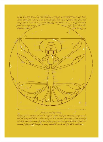 Vitruvian Squid