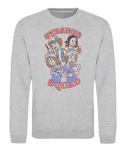 Strange Squad - stranger, things, stranger kids, scoop troop, scoops ahoy, mall, steve - Sweatshirt