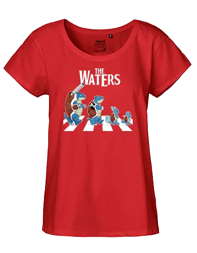 The Waters - pocket, monster, abbey road, Starters, water, wasser, btles - Fairtrade Girl Shirt