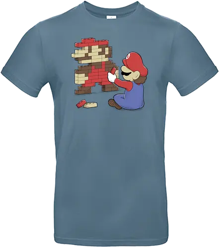 Nostalgic - mario, pixel, retro, retrogames, videogames - Standard T-Shirt