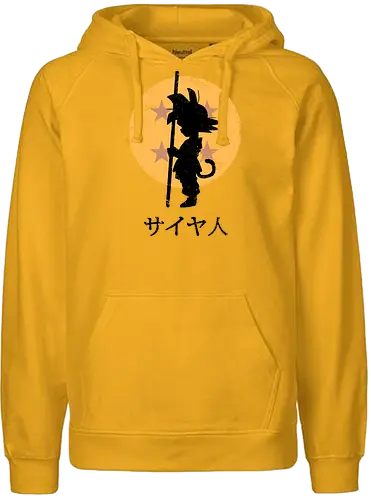 Little hero - dragon, ball, goku, anime, manga - Fairtrade Hoodie
